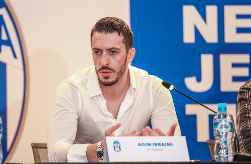 Prezantimi i Drejtorit Sportiv, Agim Ibraimi